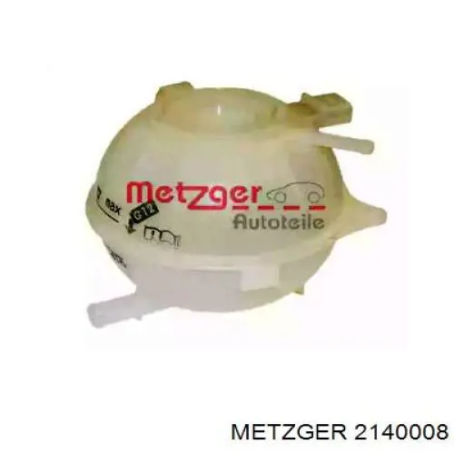 Do koszyka 2140008 Metzger Zbiorniczek wyrównawczy układu chłodzenia