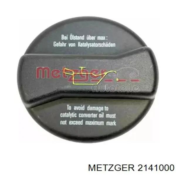 Korek wlewu oleju Metzger 2141000 cena, od 4,51 USD