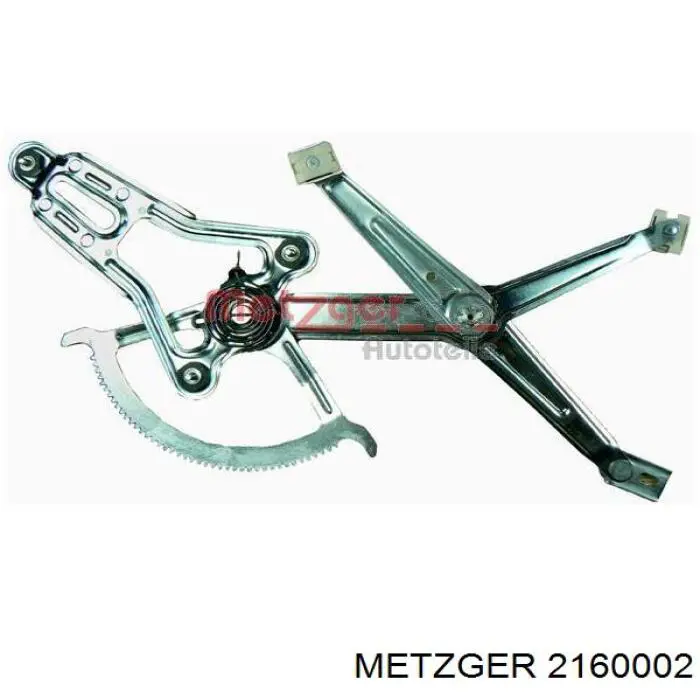 Mechanizm podnoszenia szyby drzwi przednich prawych Metzger 2160002 cena, od 42,51 USD