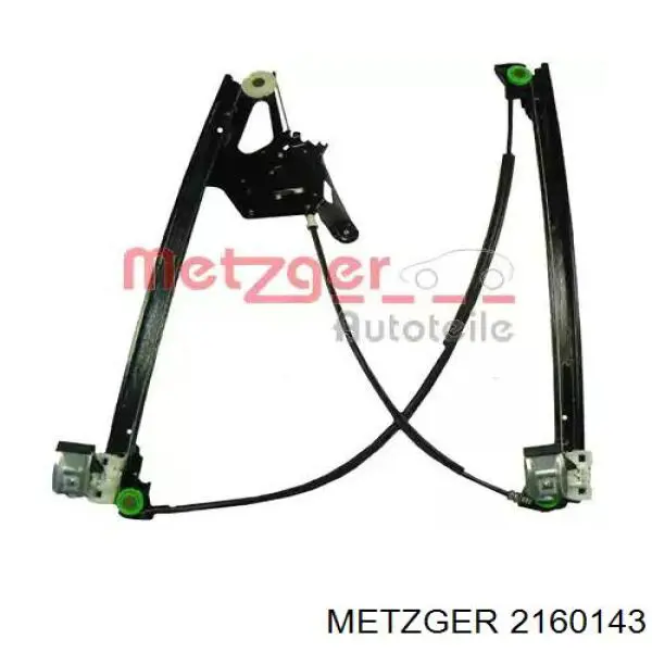 Mechanizm podnoszenia szyby drzwi przednich lewych Metzger 2160143 cena, od 47,52 USD
