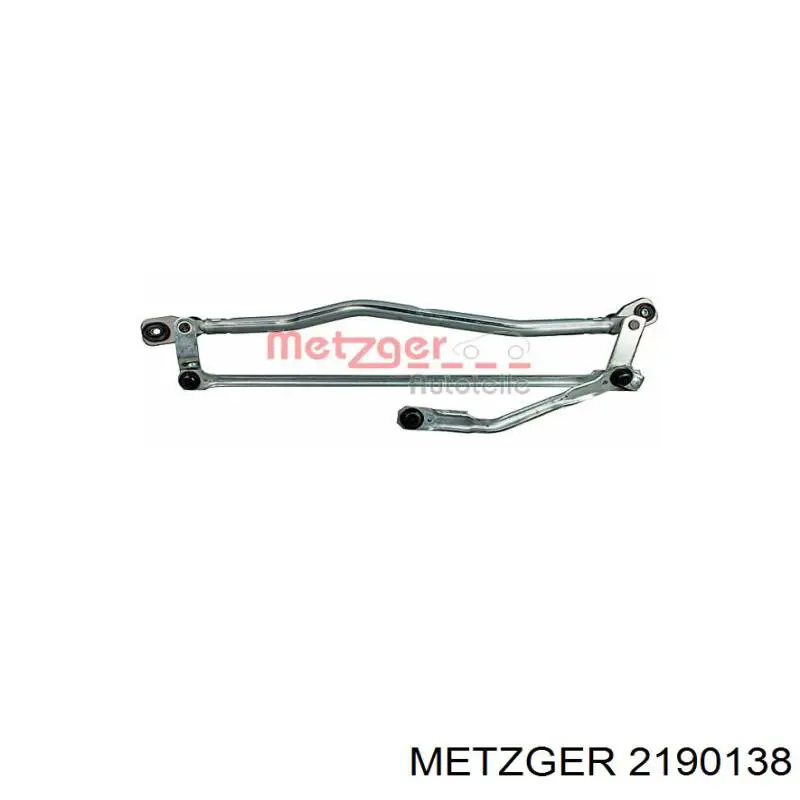 Mechanizm wycieraczek 4F1955023H VAG