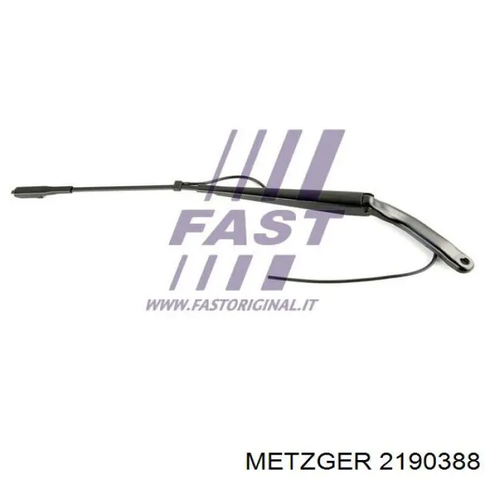 Ramię wycieraczki szyby przedniej Mercedes 9068200644 cena, od 25,70 USD