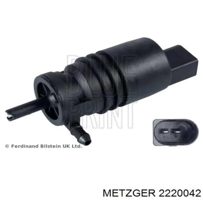 Pompka spryskiwacza szyby przedniej Metzger 2220042 cena, od 10,83 USD