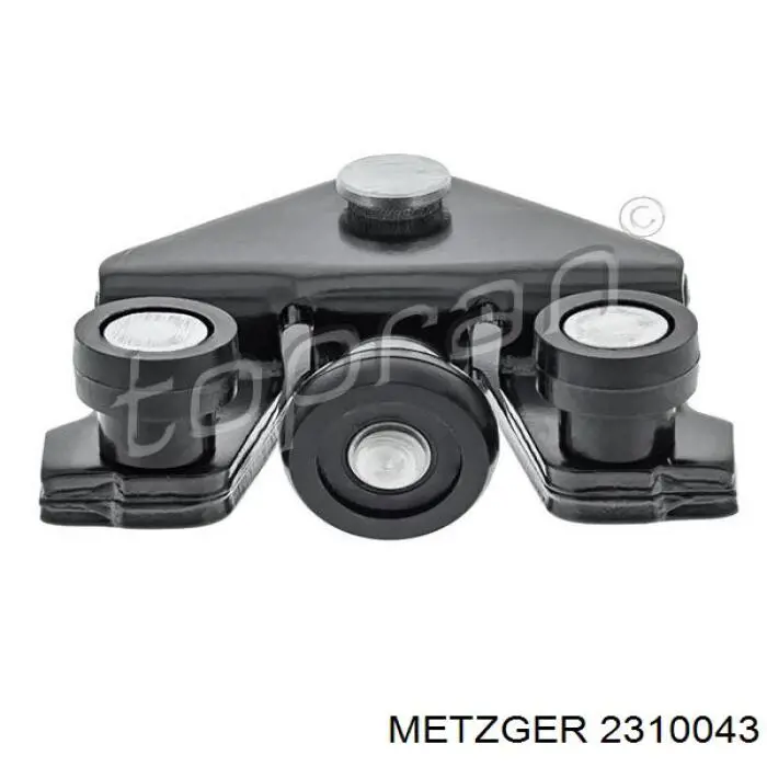 Rolka drzwi bocznych (przesuwnych) prawa dolna Metzger 2310043 cena, od 23,64 USD