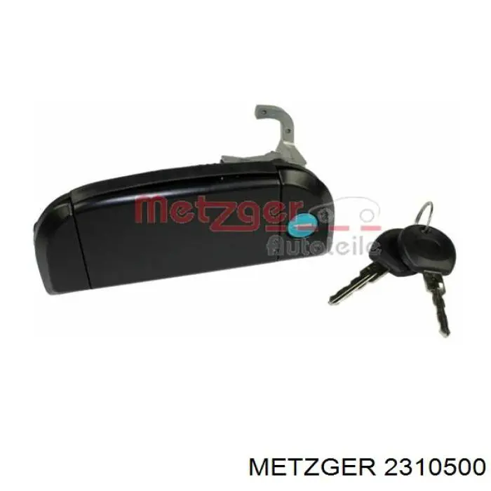 2310500 Metzger Klamka drzwi przednich zewnętrzna lewa