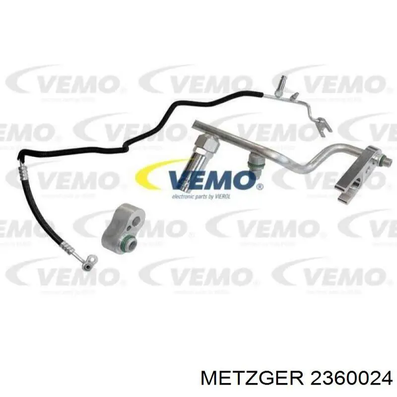 Przewód klimatyzacji, od sprężarki do chłodnicy Vemo V15200064 cena, od 61,69 USD