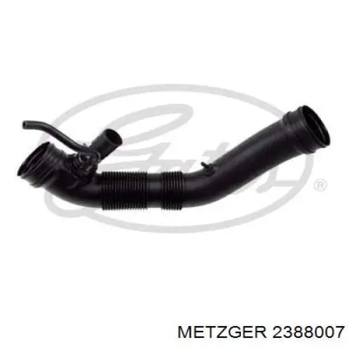 Do koszyka 2388007 Metzger Króciec powietrza, wylot filtra powietrznego