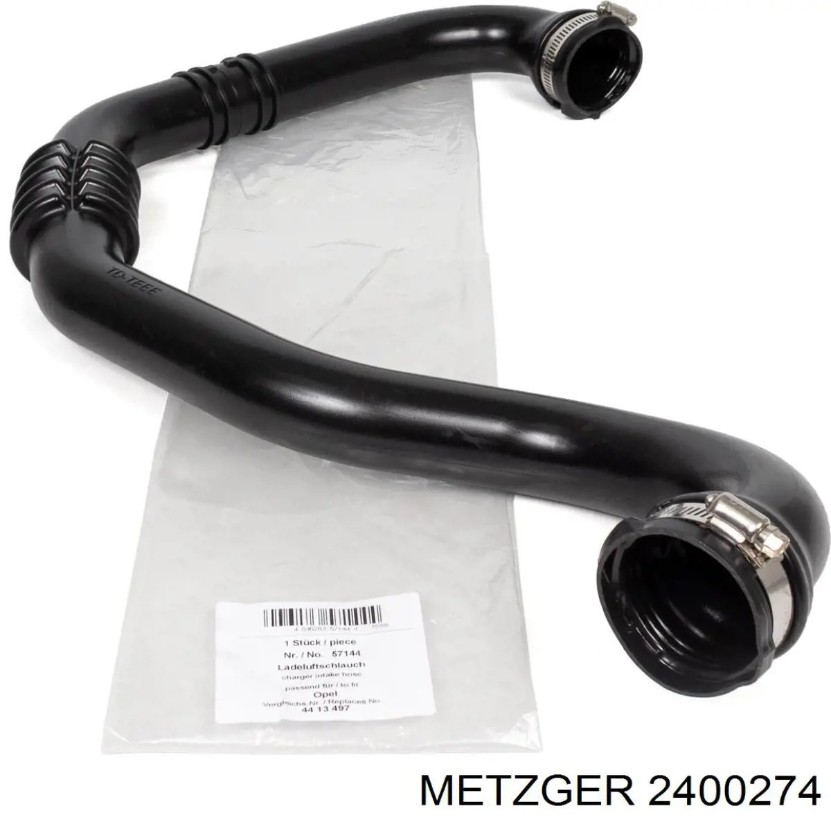 Przewód (króciec) intercoolera Metzger 2400274 cena, od 55,66 USD
