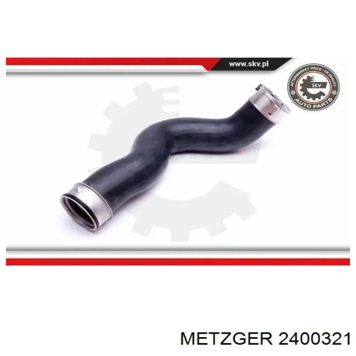 Do koszyka 11618515639 BMW Przewód (króciec) intercoolera