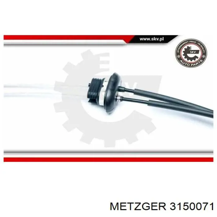 1401176480 Fiat/Alfa/Lancia Linka dźwigni zmiany biegów podwójna