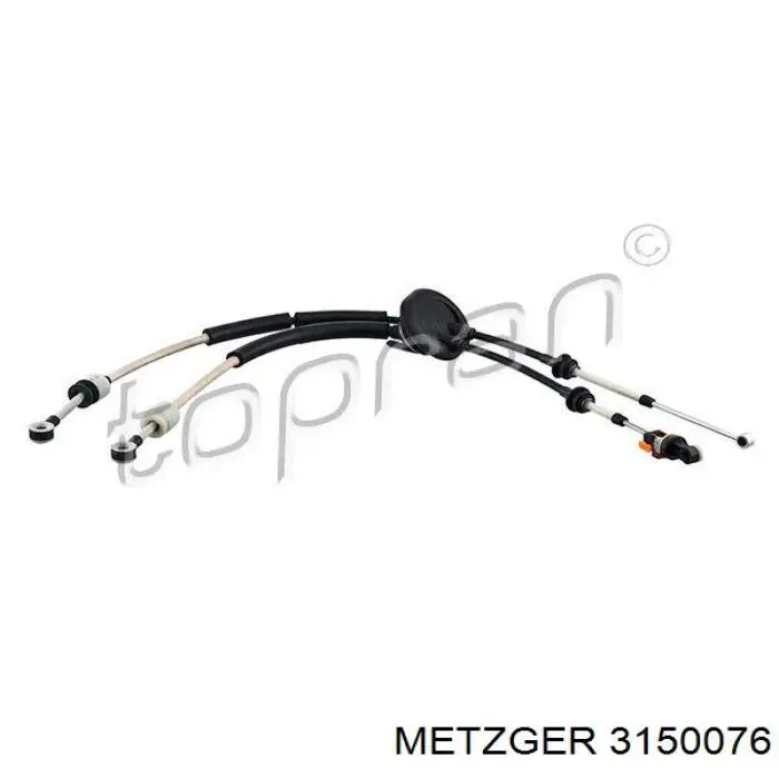 Do koszyka 1637136580 Peugeot/Citroen Linka dźwigni zmiany biegów podwójna