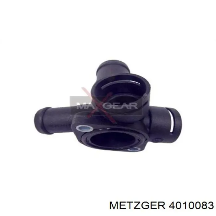 Kołnierz układu chłodzenia (trójnik) Metzger 4010083 cena, od 7,40 USD