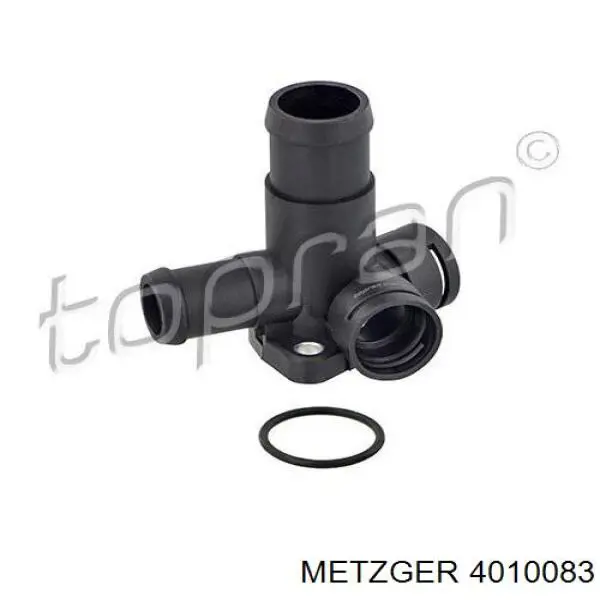 Kołnierz układu chłodzenia (trójnik) Metzger 4010083 cena, od 7,11 USD