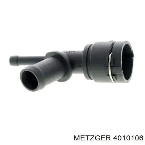 Do koszyka 4010106 Metzger Kołnierz przewodu płynu chłodzącego (wg kodów 6Q0122291F i 1J0121619A VAG)