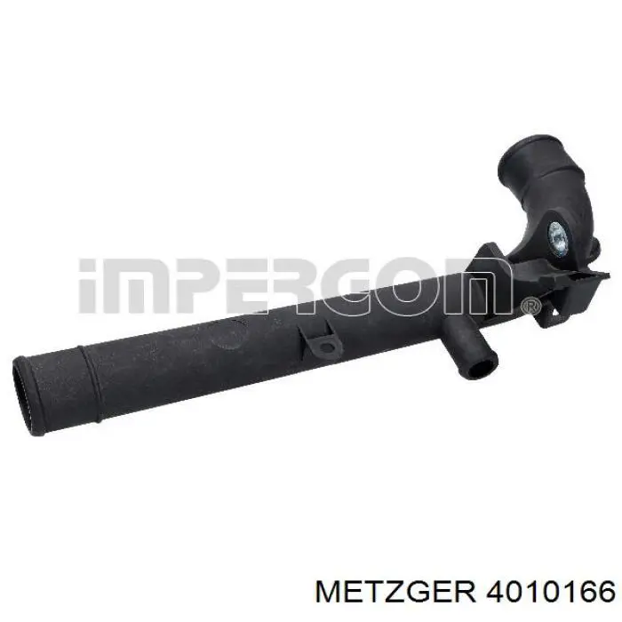 Do koszyka 4010166 Metzger Przewód (króciec) układu chłodzenia