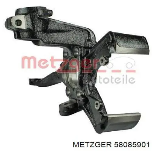 Czop (zwrotnica) przedni lewy Metzger 58085901 cena, od 96,13 USD