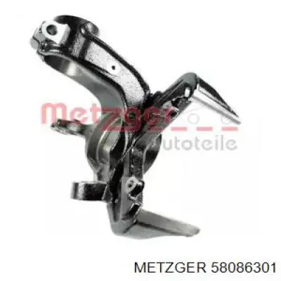 Czop (zwrotnica) przedni lewy Metzger 58086301 cena, od 64,68 USD