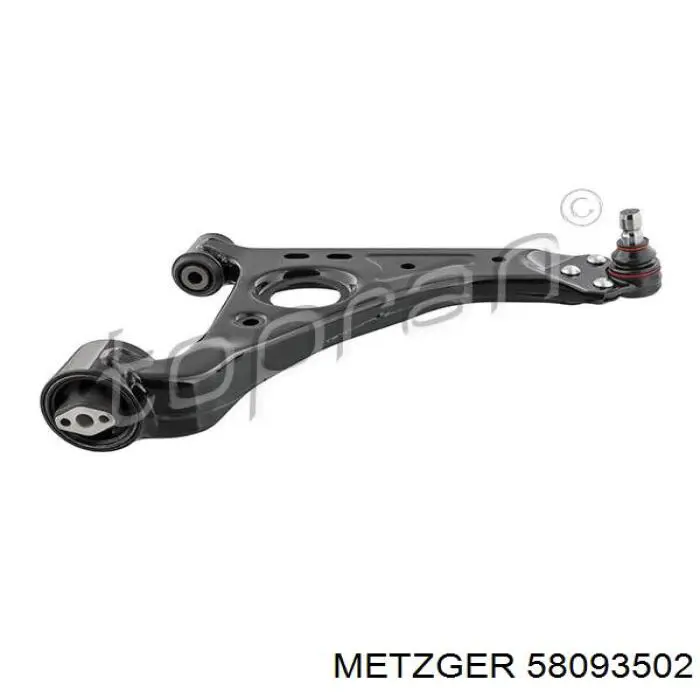 Do koszyka 94540669 Opel Wahacz zawieszenia przedniego dolny prawy