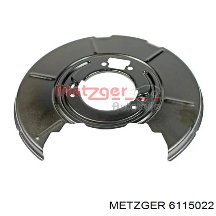 Osłona tarczy hamulcowej tylnej lewa Metzger 6115022 cena, od 16,69 USD