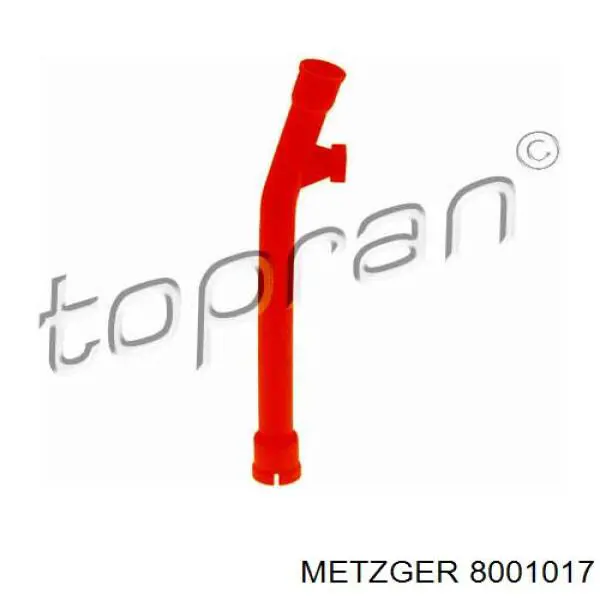 Prowadnica bagneta-wskaźnika poziomu oleju w silniku Metzger 8001017 cena, od 4,38 USD