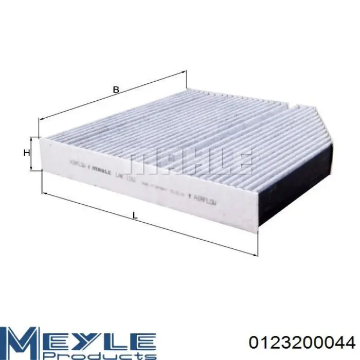 Filtr kabiny Mercedes A205835014765 cena, od 13,62 USD