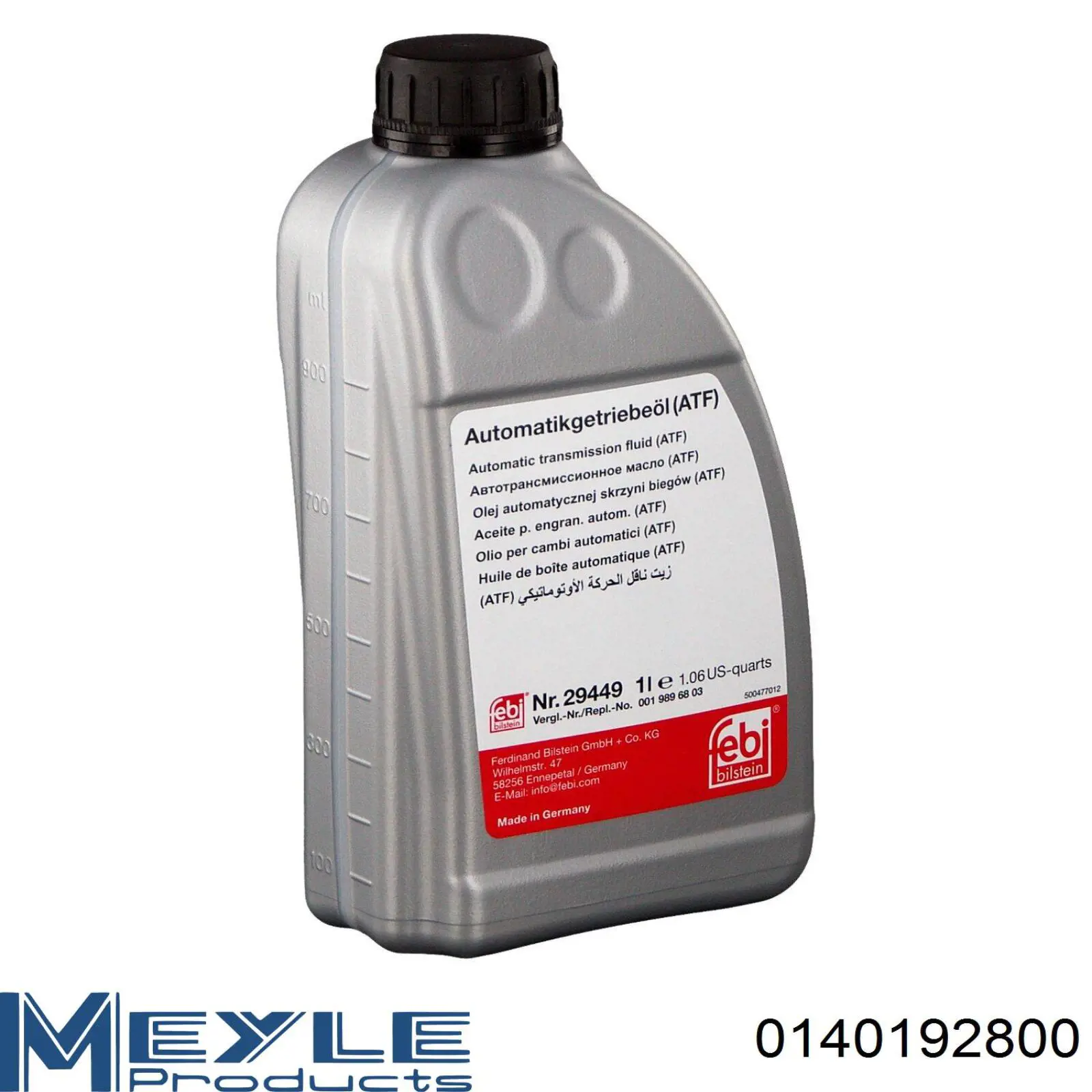 Olej przekładniowy Mercedes A000989680511ATLE cena, od 22,91 USD