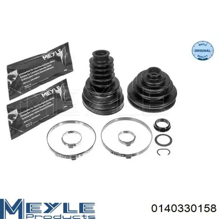Osłony przegubów homokinetycznych półosi przedniej, zestaw Meyle 0140330158 cena, od 35,18 USD