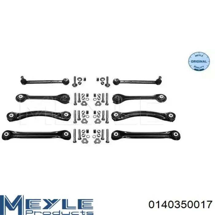 Zestaw wahaczy zawieszenia tylnego Meyle 0140350017 cena, od 219,33 USD