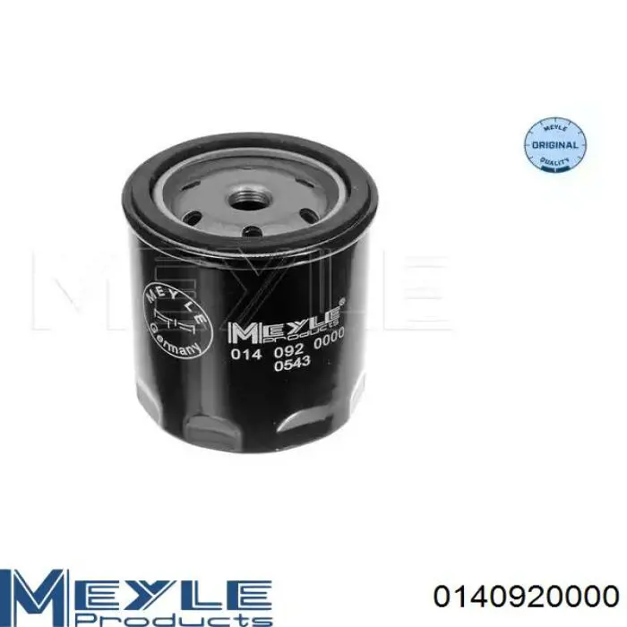 Filtr paliwa Meyle 0140920000 cena, od 8,26 USD