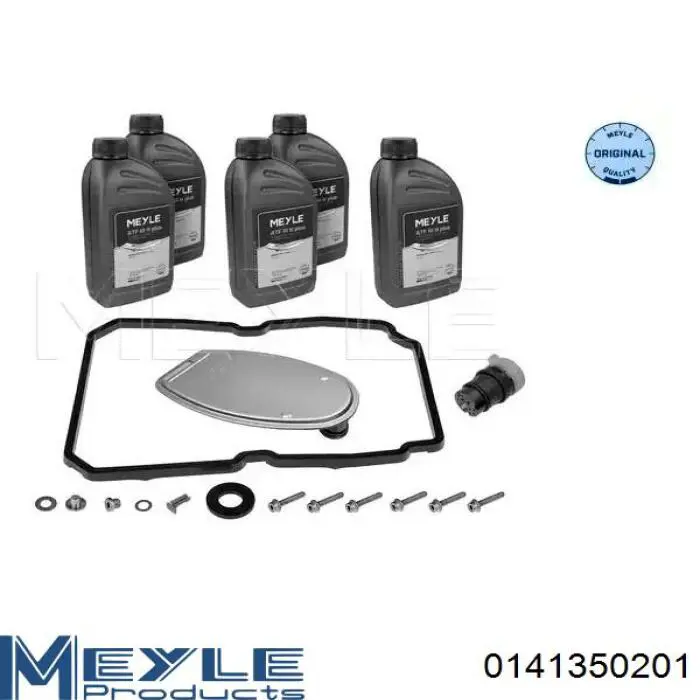 Zestaw serwisowy do wymiany oleju w automatycznej skrzyni biegów Meyle 0141350201 cena, od 186,97 USD