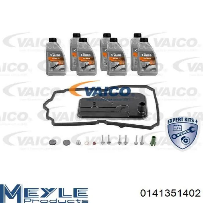 Zestaw serwisowy do wymiany oleju w automatycznej skrzyni biegów Meyle 0141351402 cena, od 70,97 USD