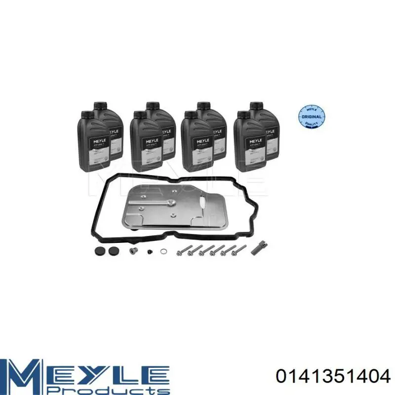 Zestaw serwisowy do wymiany oleju w automatycznej skrzyni biegów Meyle 0141351404 cena, od 70,97 USD