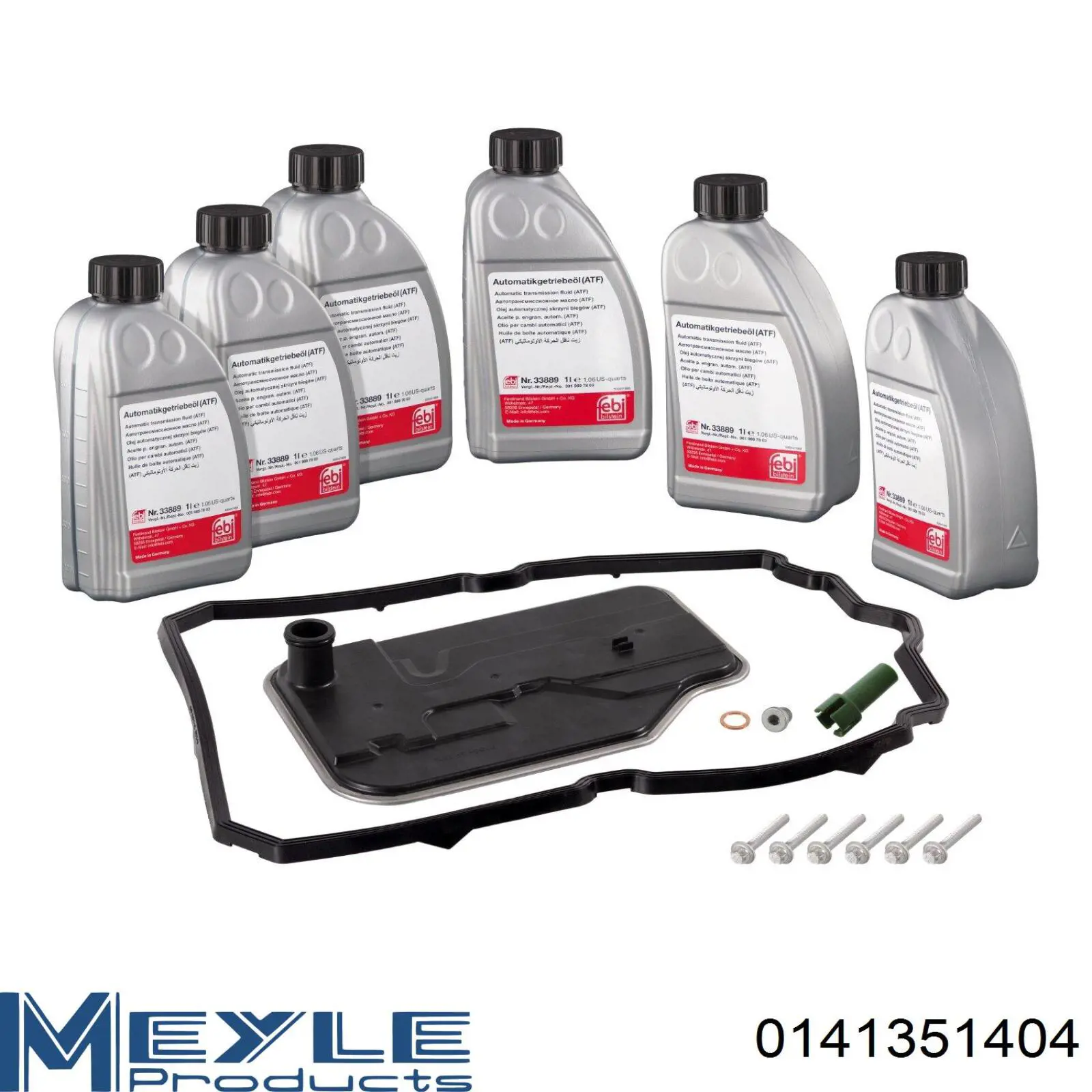 Do koszyka 0141351404 Meyle Zestaw serwisowy do wymiany oleju w automatycznej skrzyni biegów