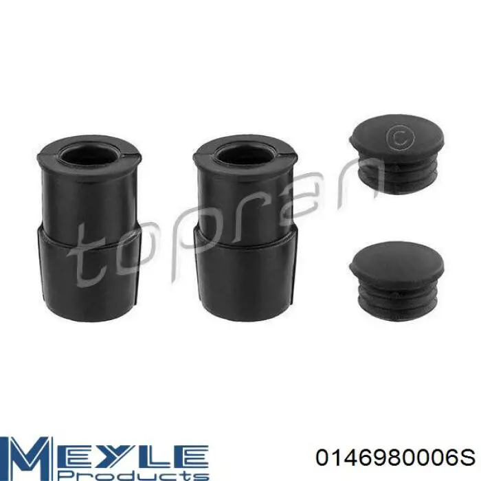Do koszyka 0146980006S Meyle Zestaw naprawczy zacisku hamulcowego przedniego