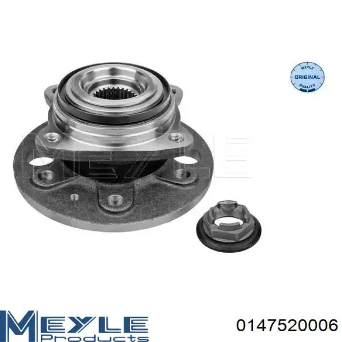 Piasta tylna 9063500249 Mercedes