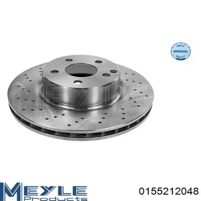 Tarcza hamulcowa przednia Meyle 0155212048 cena, od 77,30 USD