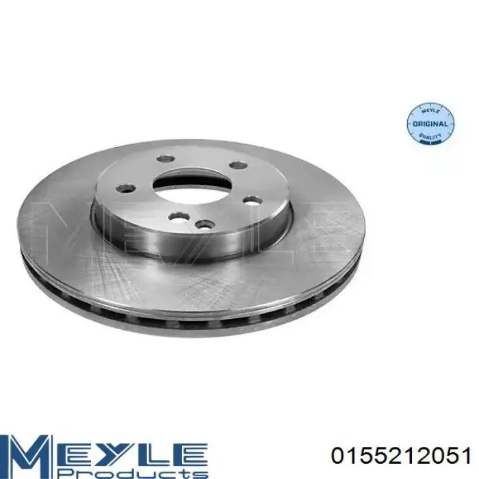 Tarcza hamulcowa przednia Meyle 0155212051 cena, od 53,19 USD