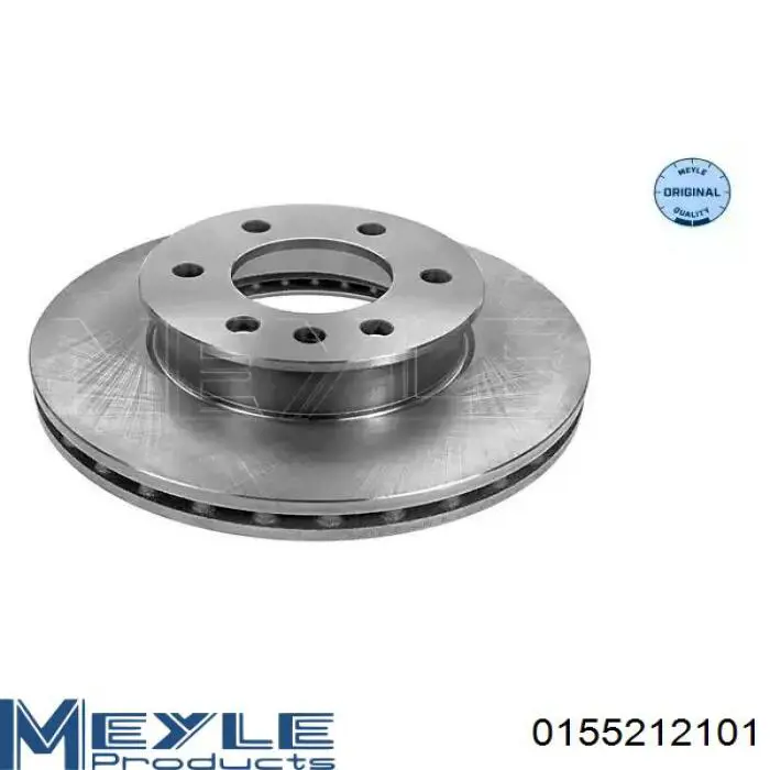 Tarcza hamulcowa przednia Meyle 0155212101 cena, od 64,73 USD