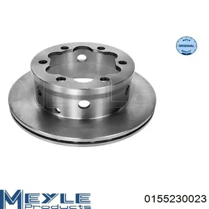 0155230023 Meyle Tarcza hamulcowa tylna