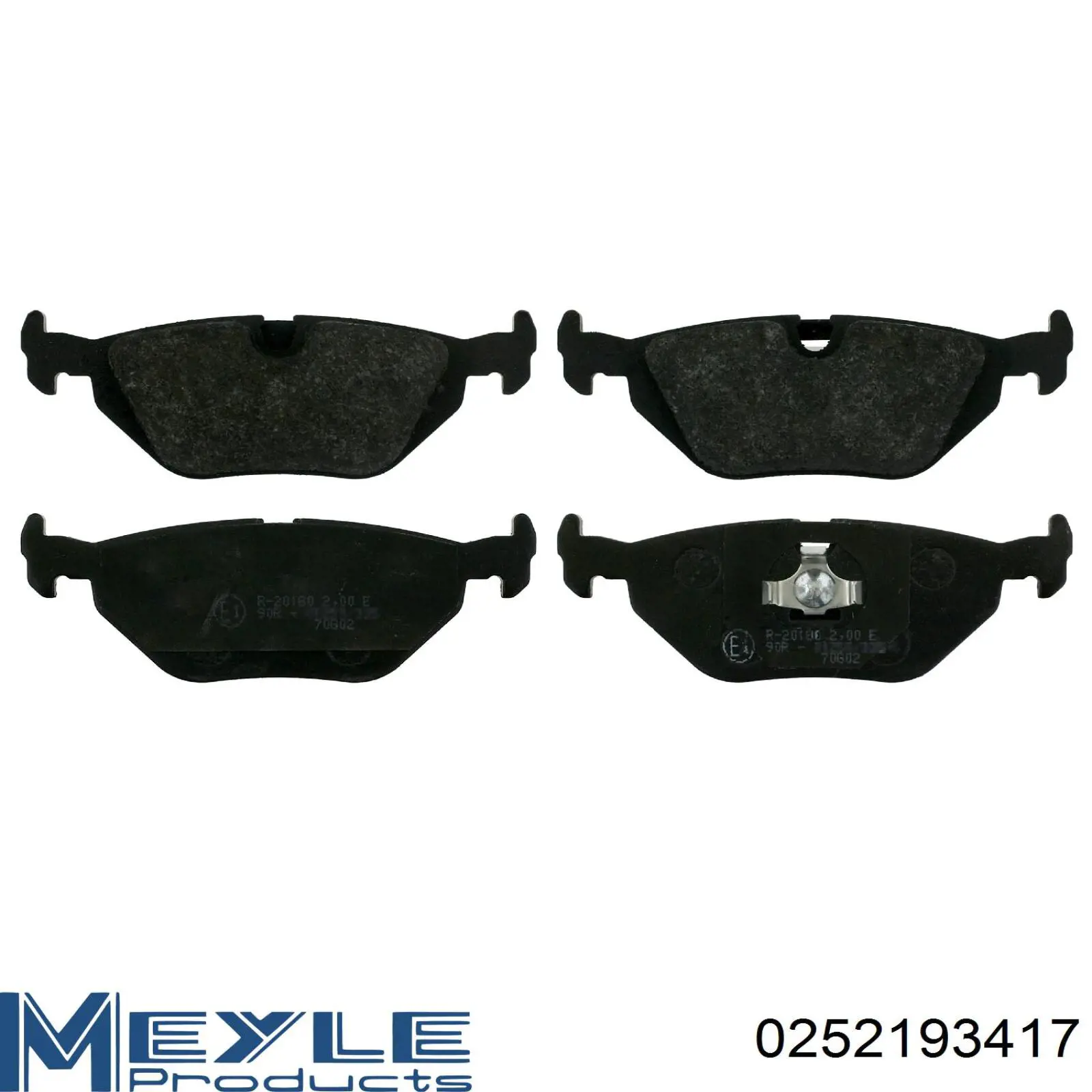 Okładziny (klocki) do hamulców tarczowych tylne Starline BDS270 cena, od 21,47 USD