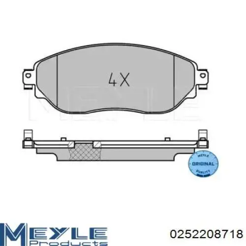 Klocki hamulcowe przednie tarczowe Renault (RVI) 7711946188 cena, od 34,09 USD