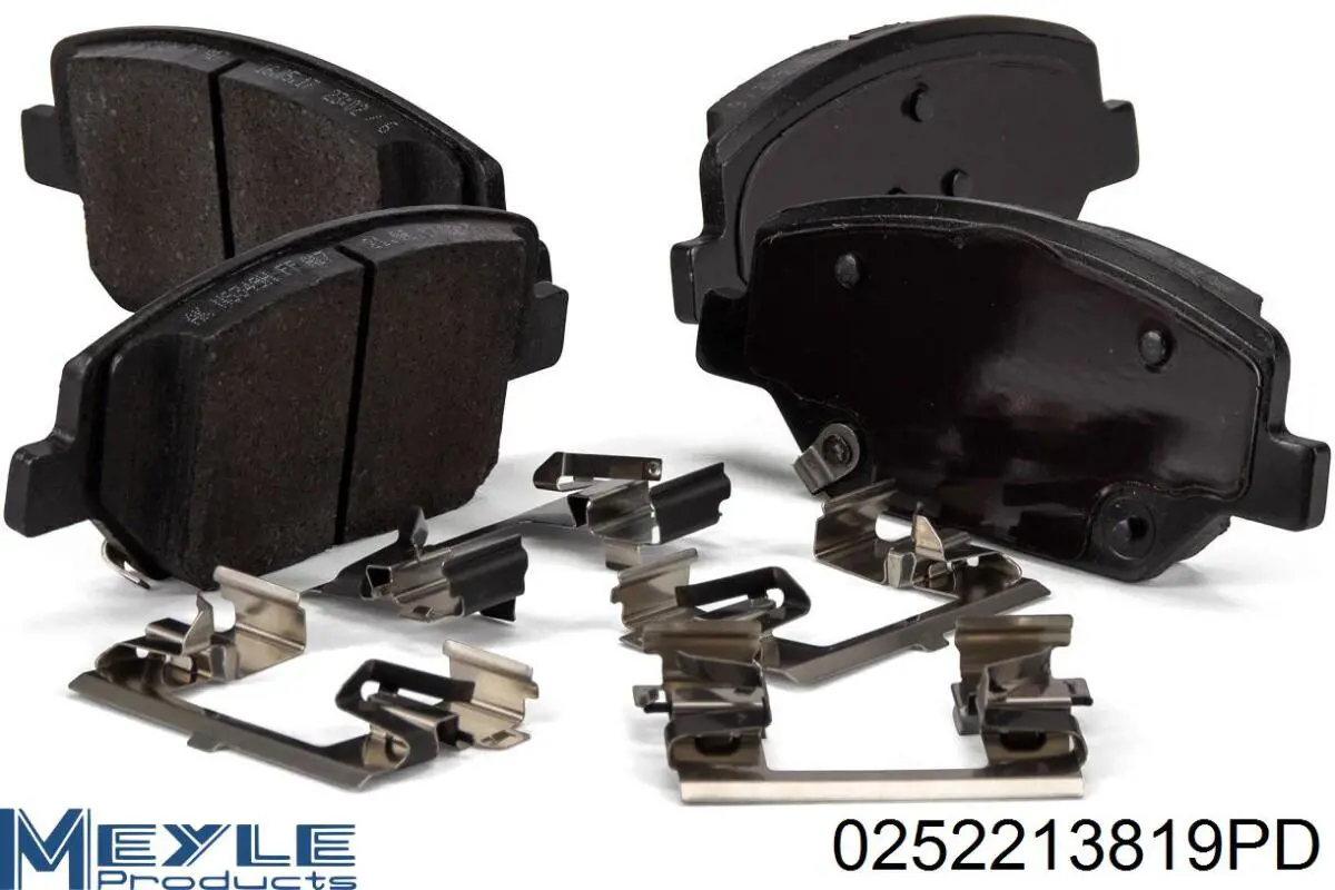 Klocki hamulcowe przednie tarczowe General Motors 84259368