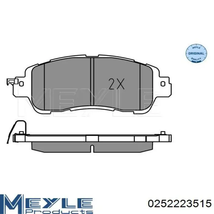 Klocki hamulcowe przednie tarczowe Japan Parts PA3000AF cena, od 33,81 USD