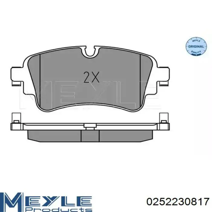 Okładziny (klocki) do hamulców tarczowych tylne Audi A4 B9 (8W2, 8WC)