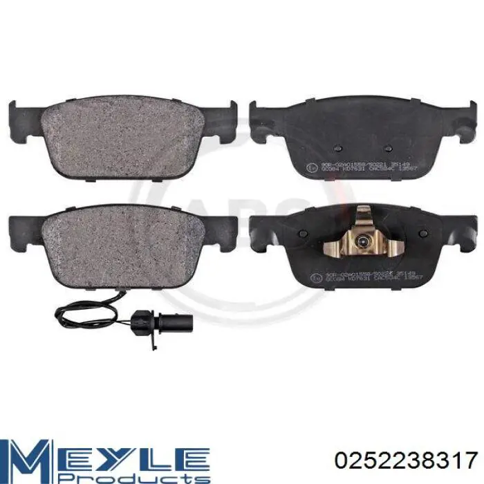 Klocki hamulcowe przednie tarczowe Bremsi BP3761 cena, od 42,46 USD