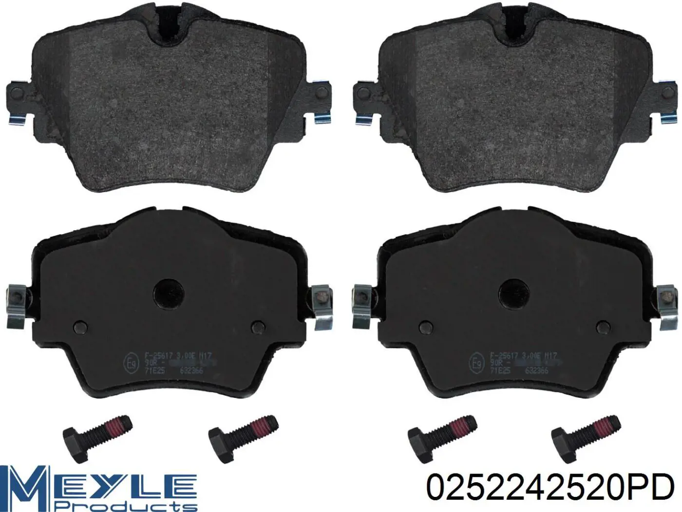 Klocki hamulcowe przednie tarczowe 34116888458 BMW