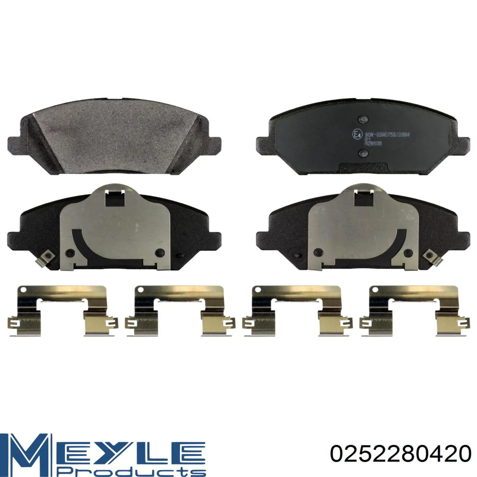 SP4242 Hi-q Klocki hamulcowe przednie tarczowe