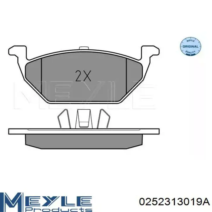 Klocki hamulcowe przednie tarczowe 1S0698151A VAG