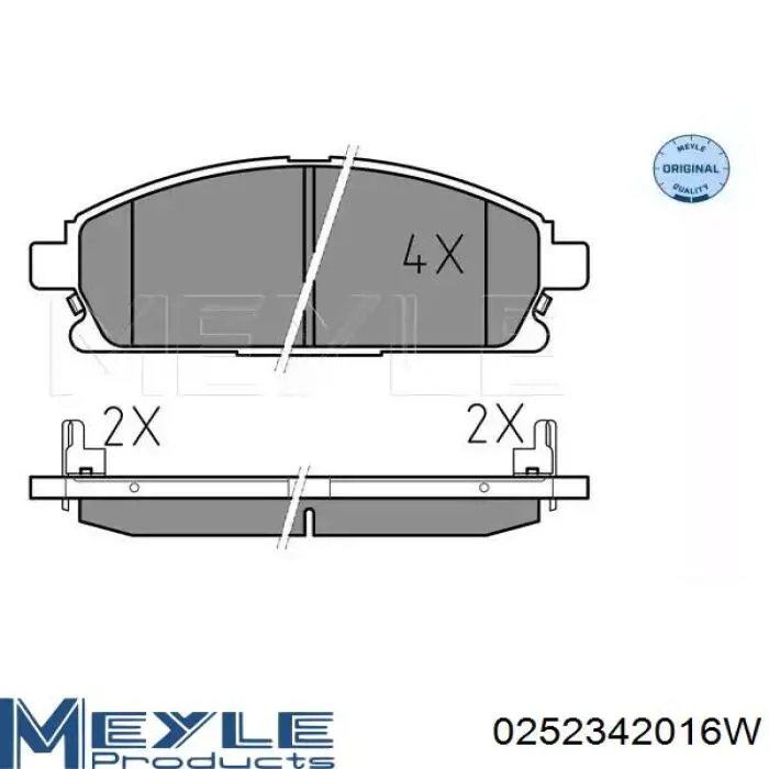 Do koszyka MX691 Friction Master Klocki hamulcowe przednie tarczowe