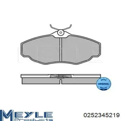 Do koszyka 986424565 Bosch Klocki hamulcowe przednie tarczowe
